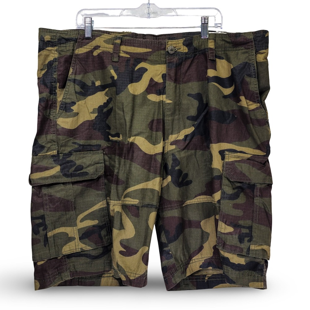 CSG Unity Cargo Shorts Mens 42 Jungle Camo New